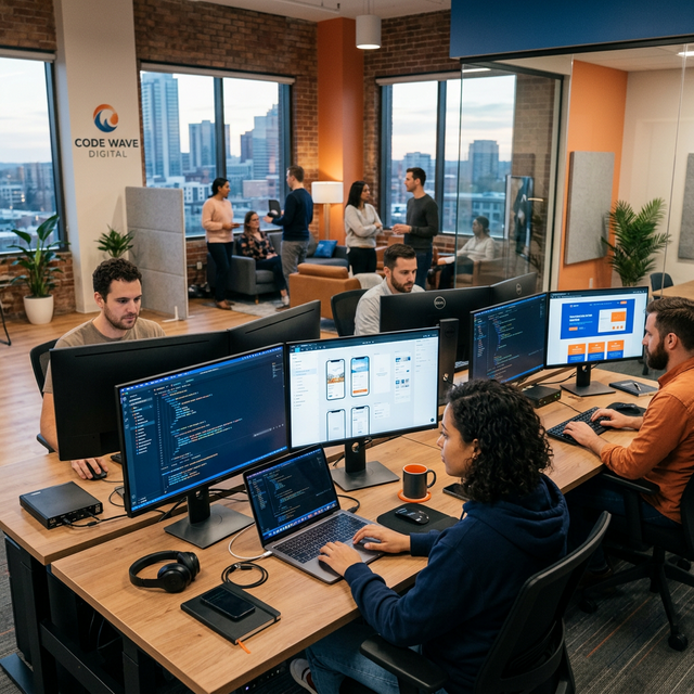 Modern Web Agency Workspace