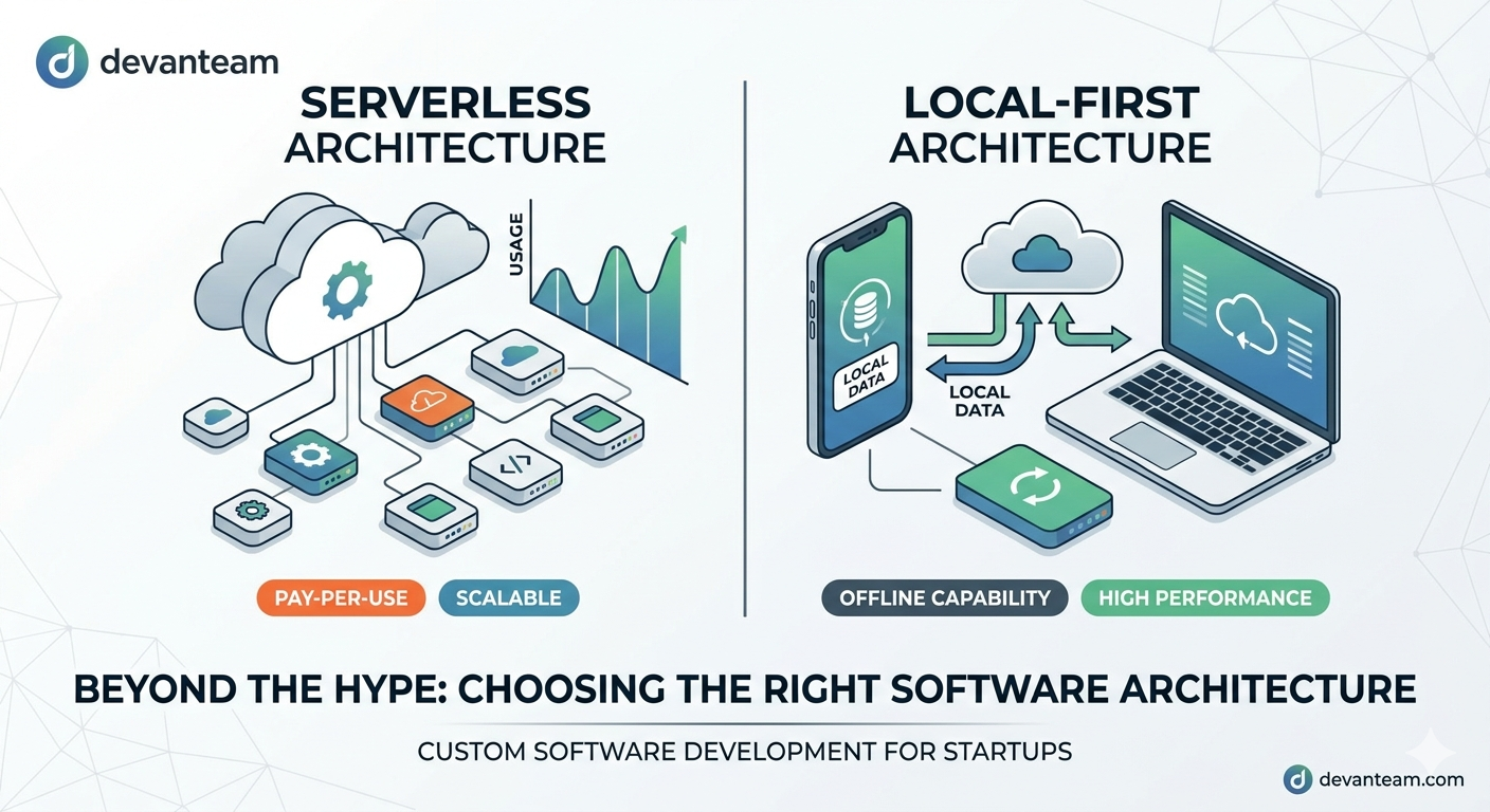 best architecture for serverless software